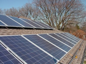 Oak Park Solar PV panels