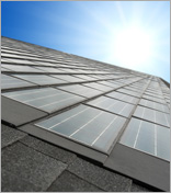 DOw solar shingle image